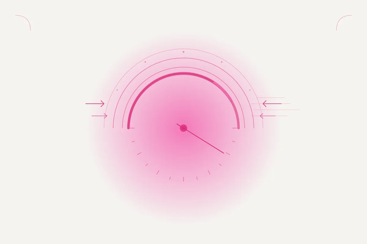 Abstract illustration representing sales cycle compression through strategic enablement